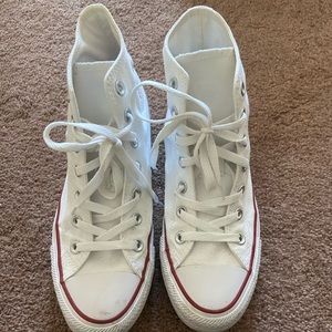 White high top converse